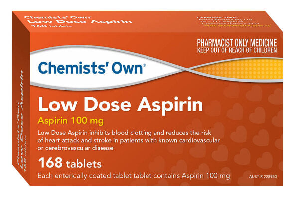 Co Low Dose Aspirin Tabs 168