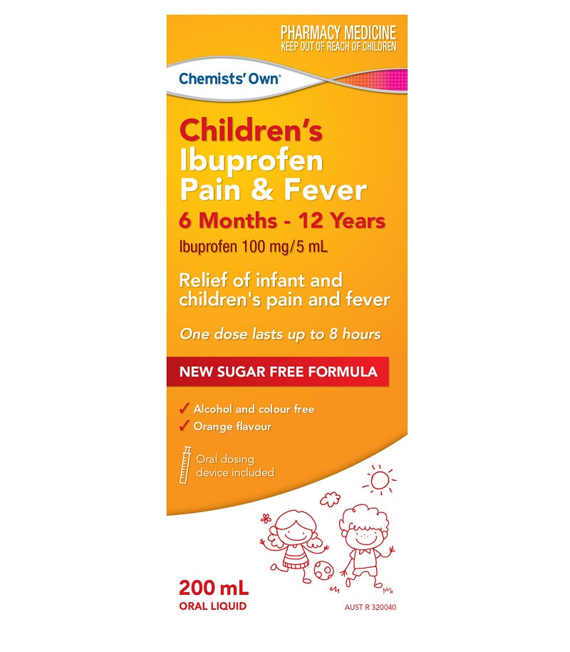 Co Children'S Ibuprofen P/F Susp 200mL