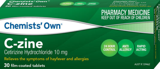 Co C-Zine Tab 10mg 30