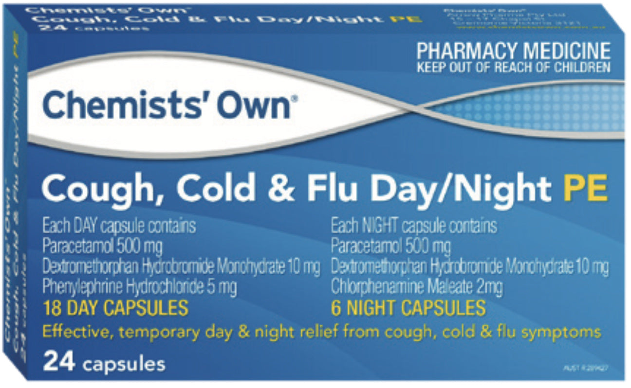 Co Cough C/F  Pe 24 Capsules