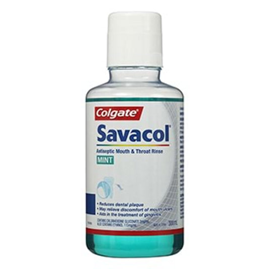 Savacol Mouth Rinse Mint 300mL