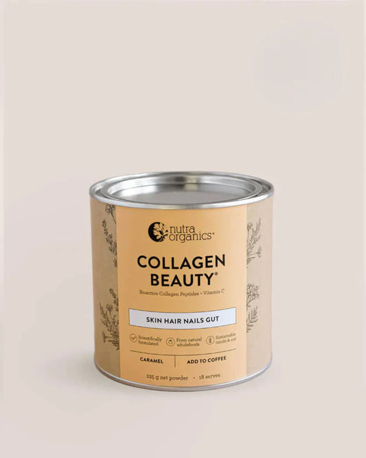 Nutra Organics Collagen Beauty Caramel 225g