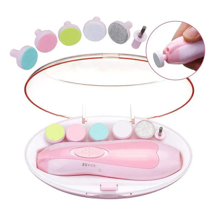 Babys Electric Manicure Set Pink