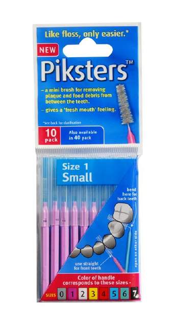 Piksters I/Dental Brush 1 10Pk