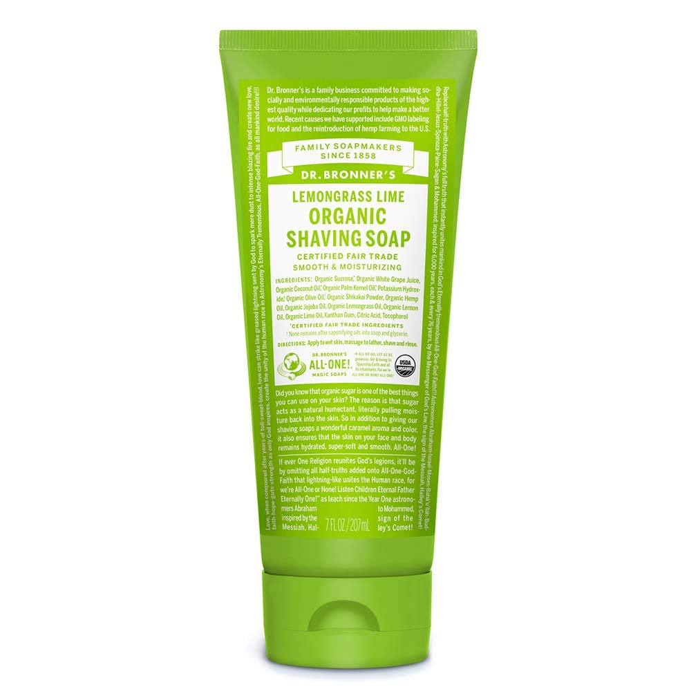 Db Org Shaving Soap L/Grass Lime 207mL