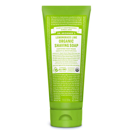 Db Org Shaving Soap L/Grass Lime 207mL