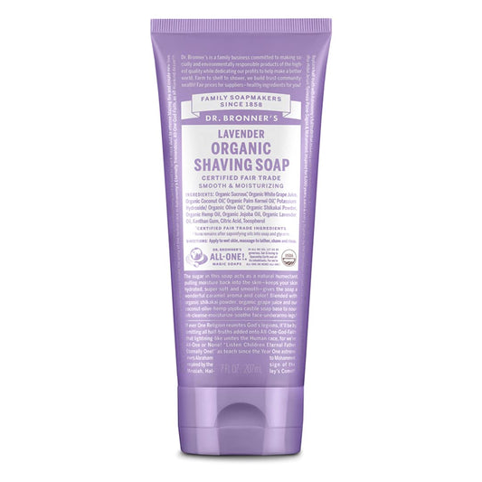 Db Org Shaving Soap Lavender 207mL