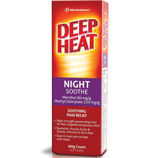 Deep Heat Night Soothe 25% 100g