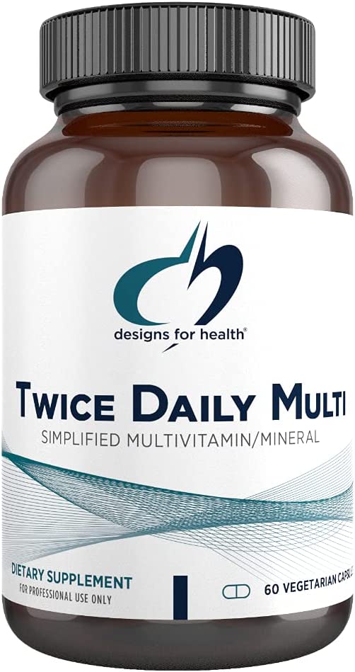 Designs For Health Twice Daily Multi 60 Cap