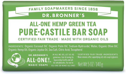 Db Hemp Green Tea Soap Bar 140g