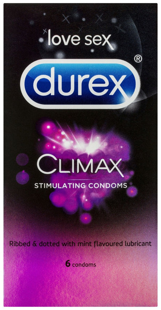 Durex Climax Stimulating Condoms 6 Pack
