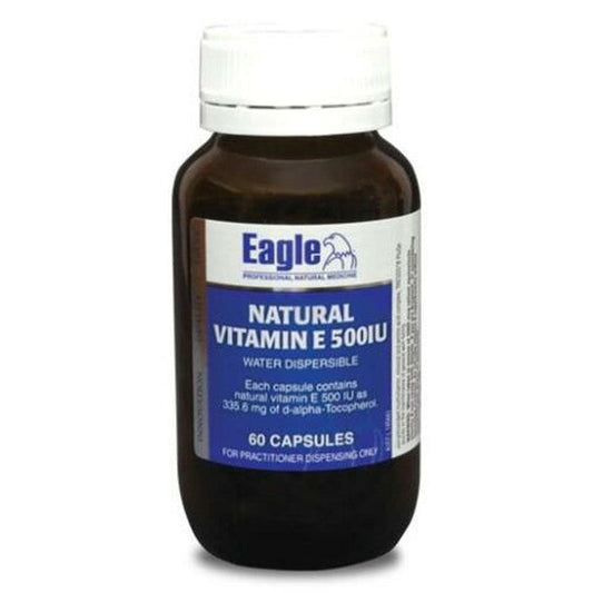 Eagle Natural Vitamin E 500Iu 60 Capsules