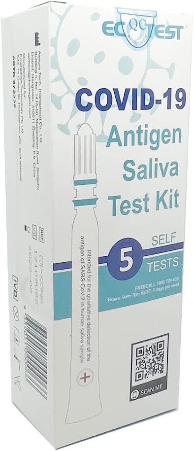 Ecotest Covid-19 Saliva Selftest 5
