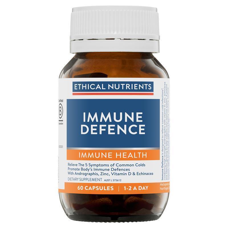 Ethical Nutrients Immune Defence 60 Cap
