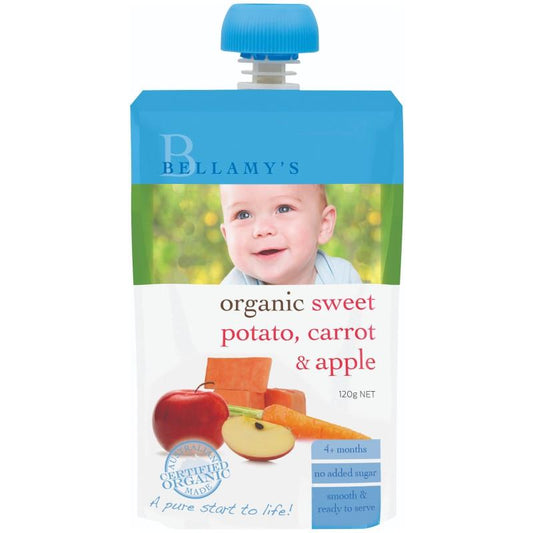 Bellamys Potato Carrot & Apple 120g