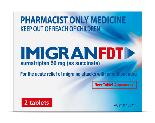 Imigran Fdt Tab 50mg 2