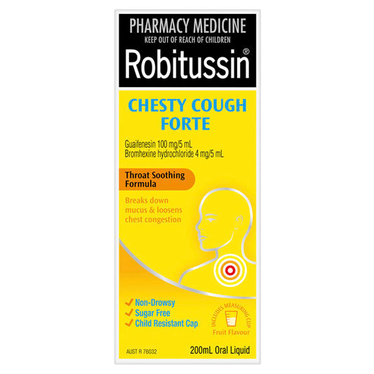 Robitussin Chesty Cough Forte 200mL