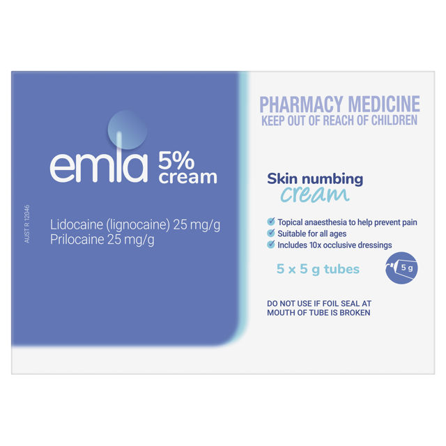 EmLa Cream Tube 5% 5X5g