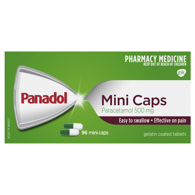 Panadol Mini Caps 96