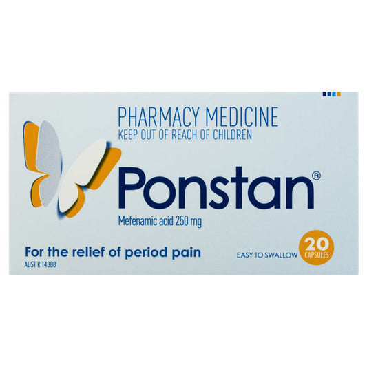 Ponstan Cap 250mg 20