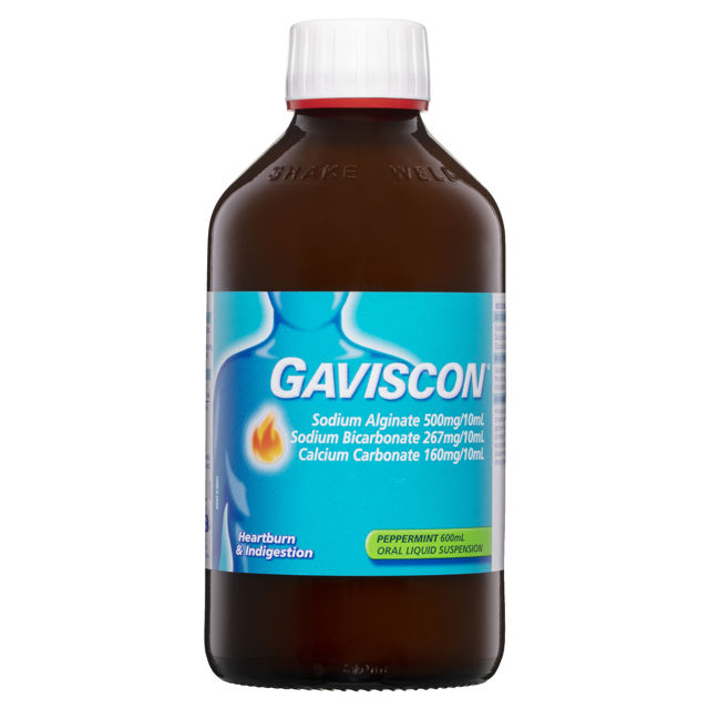 Gaviscon Liq Peppermint 600mL