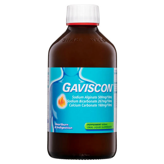 Gaviscon Liq Peppermint 600mL