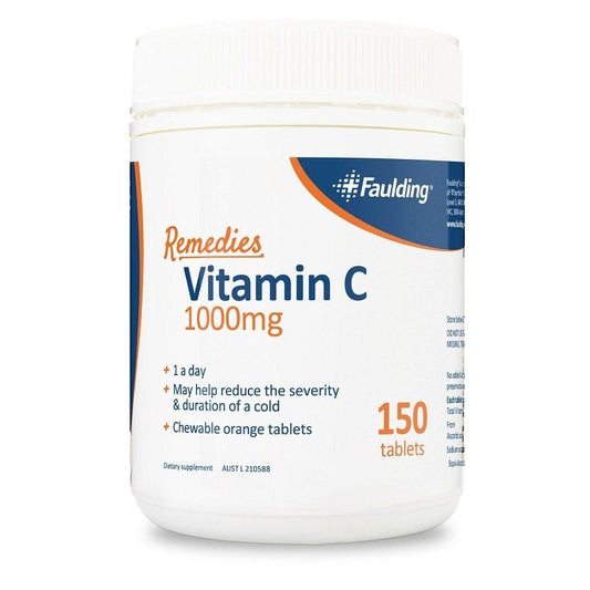 Faulding Rem Vitamin C 1000mg 150 Tabs