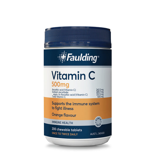 Fauld Rem Vit C 500mg Tab 200