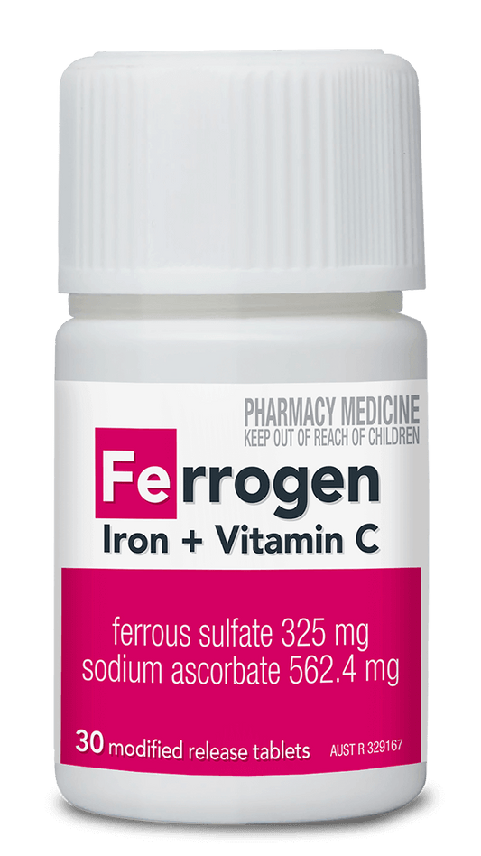 Ferrogen Iron + Vitamin C 30 Tab