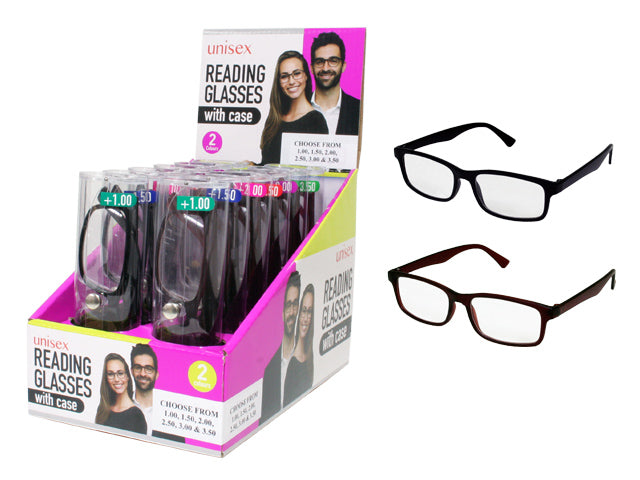 Read Glasses In Case Asst