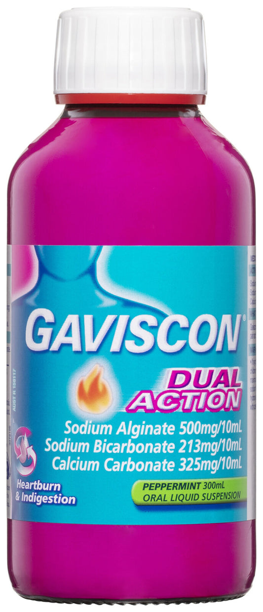 Gaviscon Dual Action Peppermint 300mL