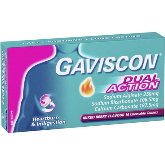 Gaviscon Dual Actn M/Br 16