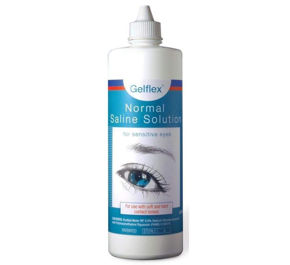 Gelflex Eye Saline 500mL – Chemcare Wellness Pharmacy