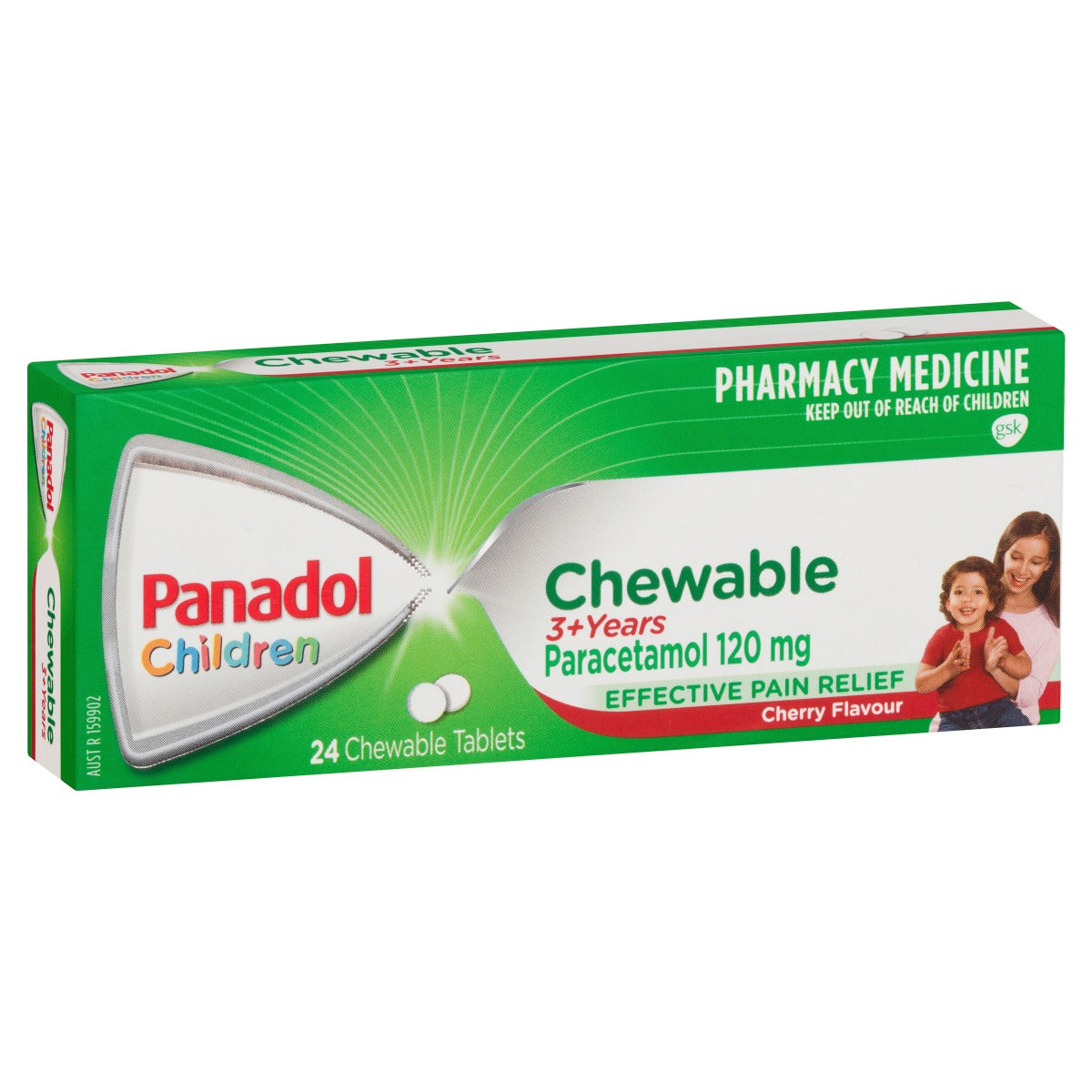 Panadol Child Chew Tab 24