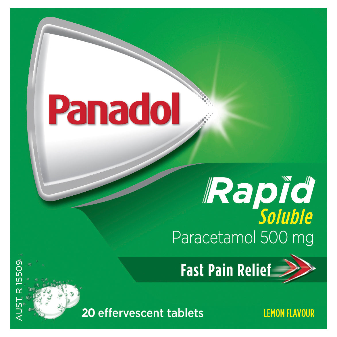 Panadol Rapid Soluble Tab 20