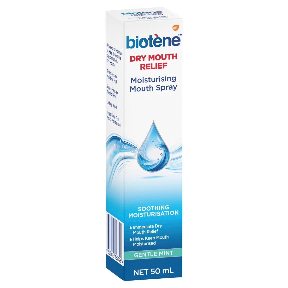 Biotene Dry Mouth Relief Spray Gentle Mint 50mL