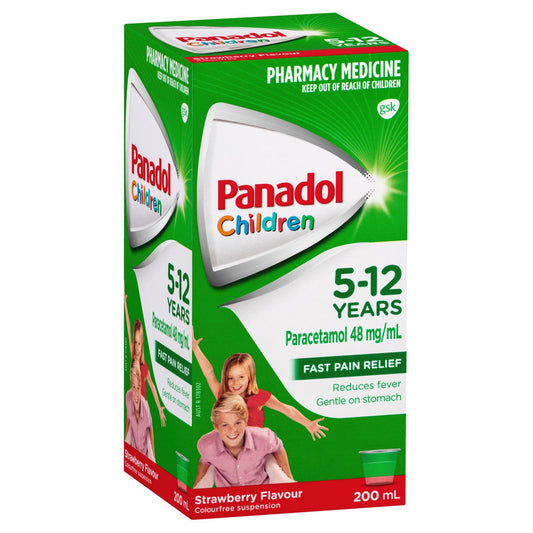 Panadol 5-12Yr Strawberry 200mL