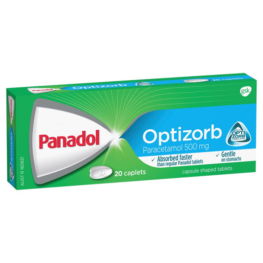 Panadol O/Zorb Tab 20