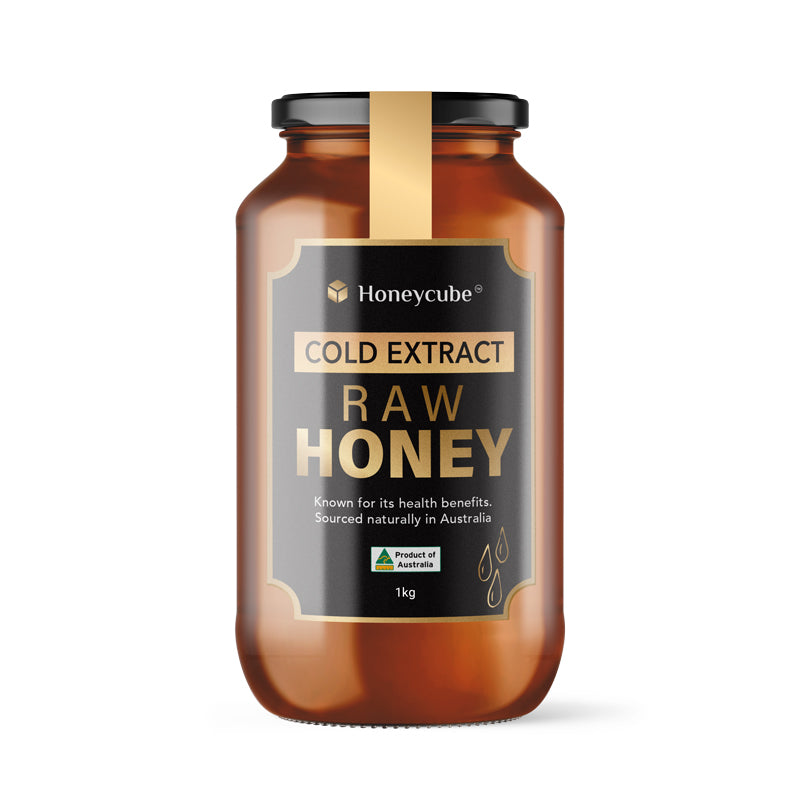 Hc Raw Honey Glass 370g