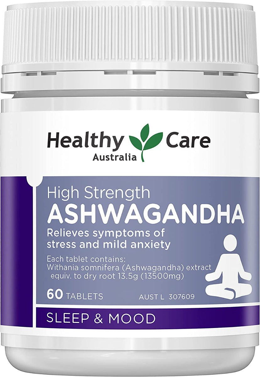 Healthy Care High Strength Ashwaganda 60 Tab