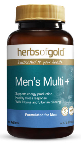 Herbs Of Gold Men'S Multi+ 60 Tabs