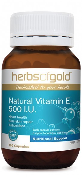 Herbs Of Gold Natrual Vitamin E 500Iu