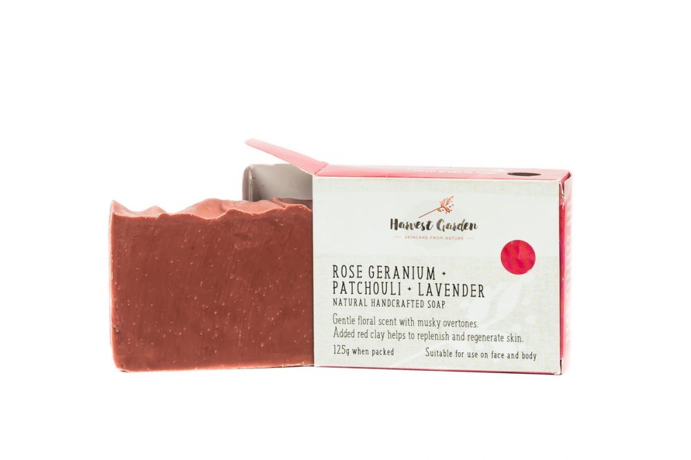 Harvest Garden Rose Geranium, Patchouli & Lavender