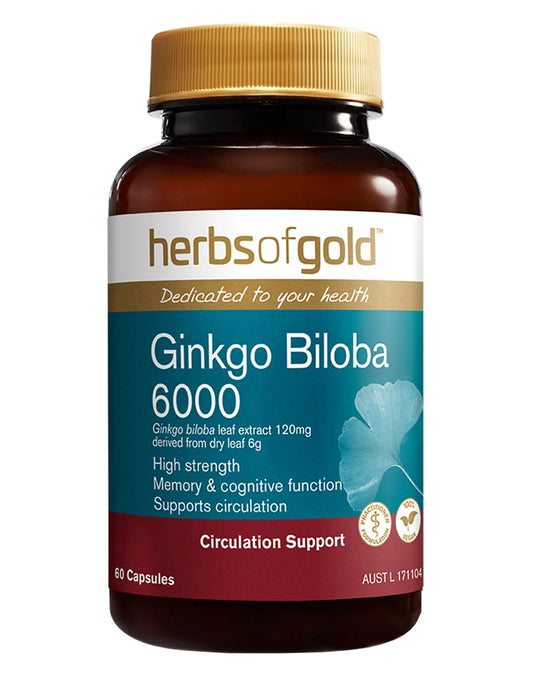 Hog Ginkgo Biloba 6000 60 Cap