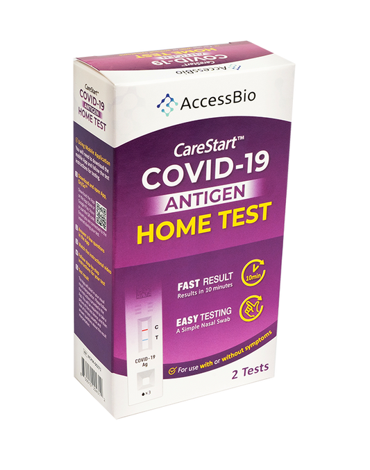 Covid 19  Care Start Antigen Home Test Kit Pk1