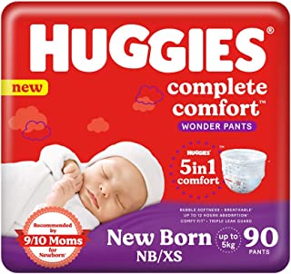 Huggies Nappy Craw Boy Jumb 90