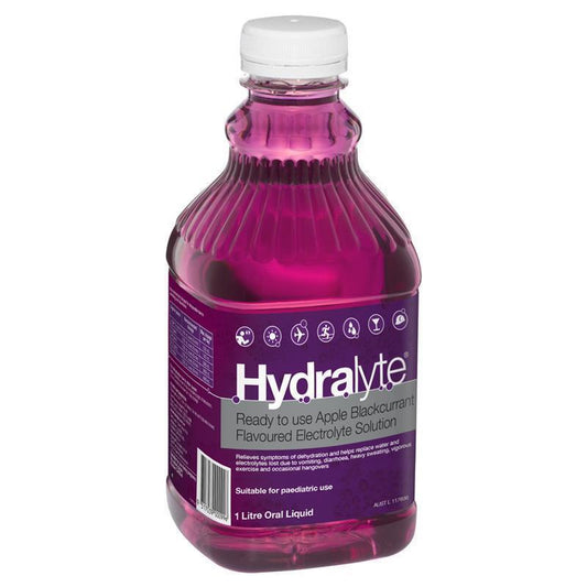 Hydralyte Liq App/Black 1L