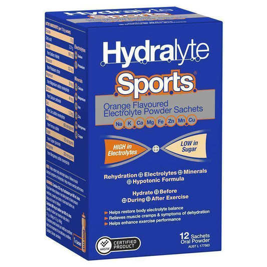 Hydralyte Sports Orng 17.9Gx12