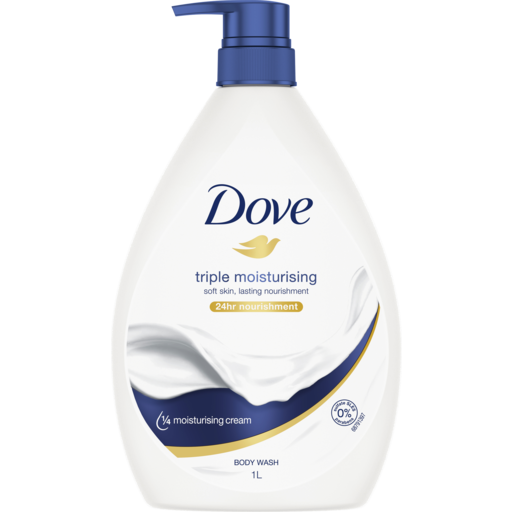 Dove B/Wash T/Moist 1L