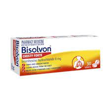 Bisolvon Chesty Sol Tab 8mg 32